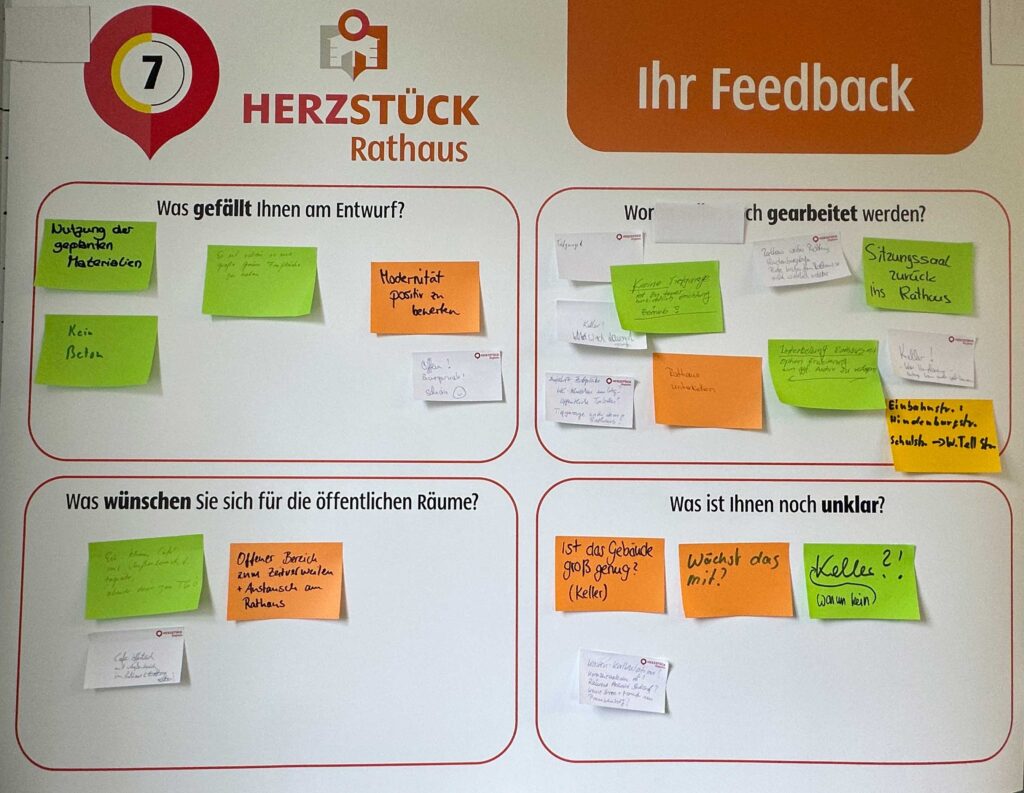 Feedback Rathaus